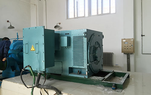 晋宁某水电站工程主水泵使用我公司高压电机一年质保